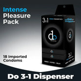 Do 3 in 1 Condom 18 Pcs Dispenser Range