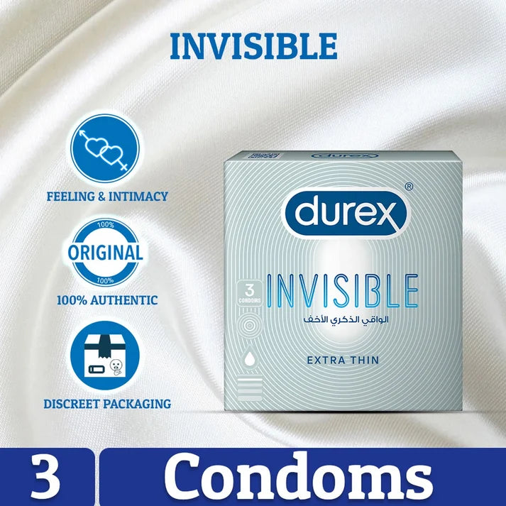 Durex Invisible Extra Thin Condom